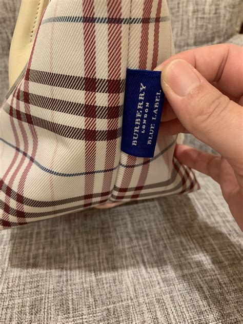 what is blue label burberry|is burberry blue label authentic.